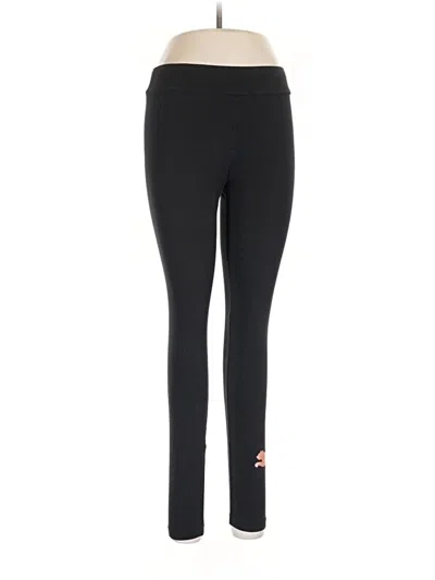 Pre-owned Puma Active Pants In Black