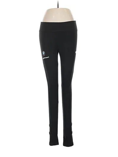 Pre-owned Puma Active Pants In Black