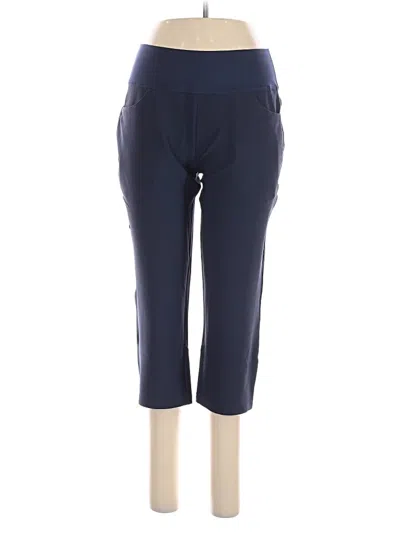 Pre-owned Puma Active Pants In Blue