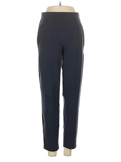 Pre-owned Puma Active Pants In Blue