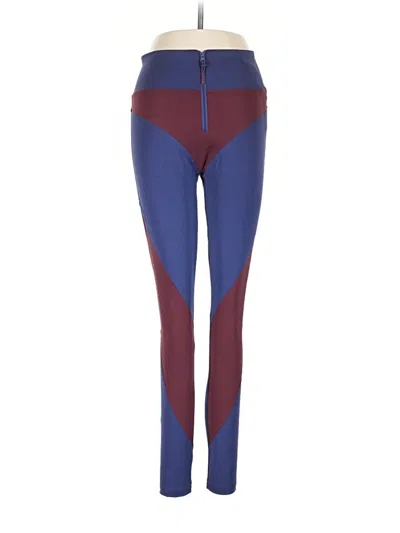 Pre-owned Puma Active Pants In Blue