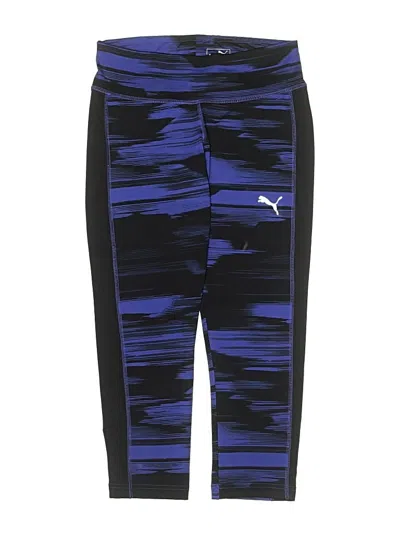Pre-owned Puma Kids' Active Pants In Blue