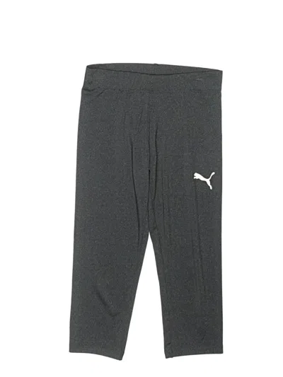 Pre-owned Puma Kids' Active Pants In Gray