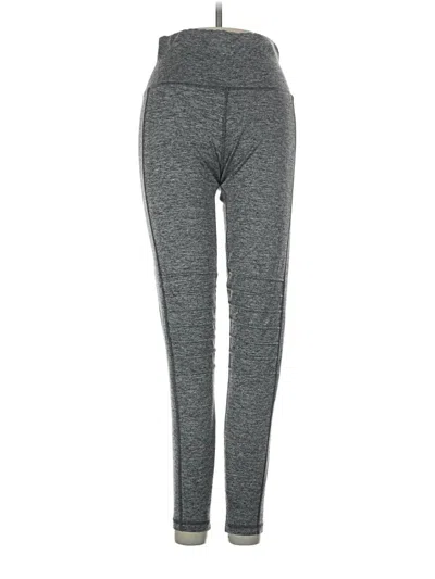 Pre-owned Puma Active Pants In Gray