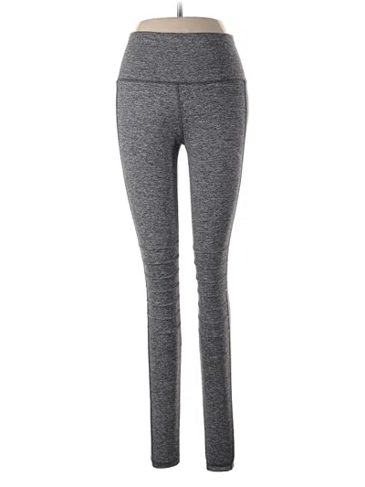 Pre-owned Puma Active Pants In Gray