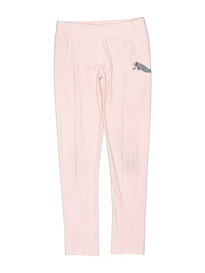 Pre-owned Puma Kids' Active Pants In Pink