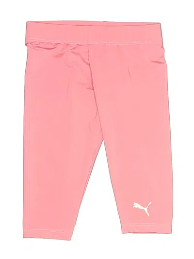 Pre-owned Puma Kids' Active Pants In Pink