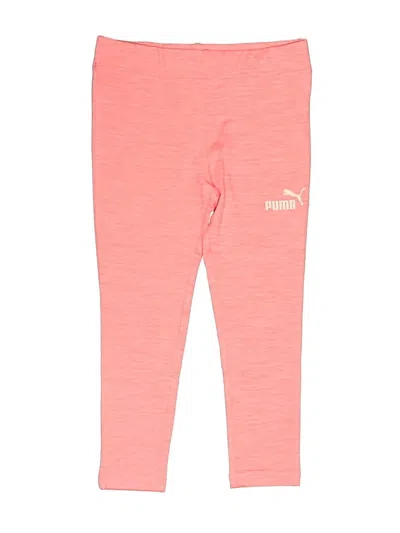 Pre-owned Puma Kids' Active Pants In Pink