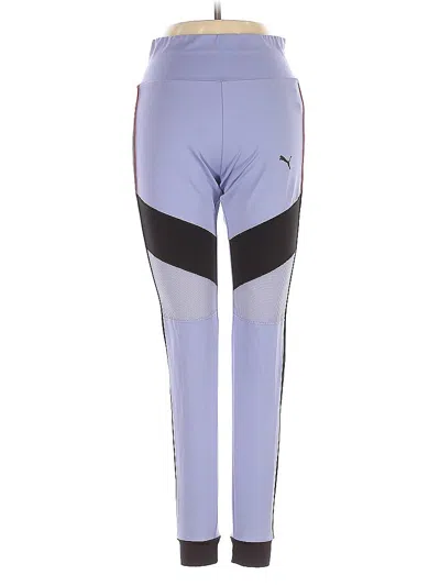 Pre-owned Puma Active Pants In Purple