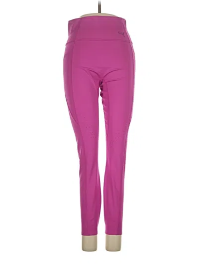 Pre-owned Puma Active Pants In Purple