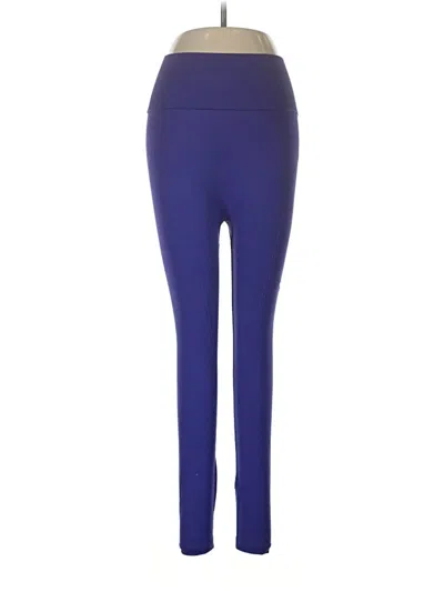Pre-owned Puma Active Pants In Purple