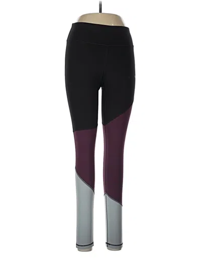 Pre-owned Puma Active Pants In Purple