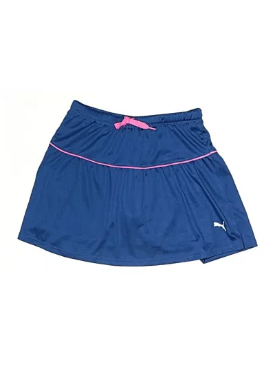 Pre-owned Puma Kids' Active Skirt In Blue