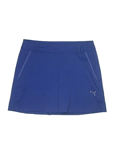 Pre-owned Puma Active Skort In Blue