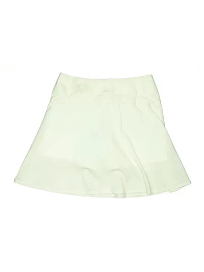 Pre-owned Puma Active Skort In Ivory