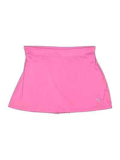 Pre-owned Puma Active Skort In Pink