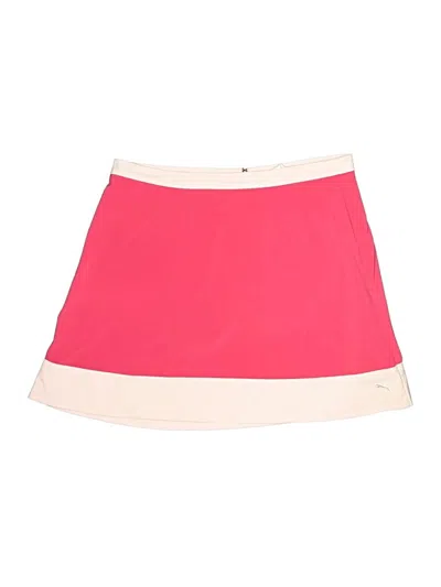 Pre-owned Puma Active Skort In Pink