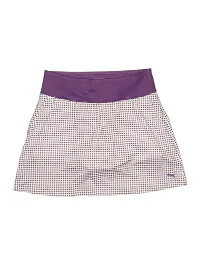 Pre-owned Puma Active Skort In Purple