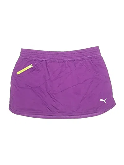 Pre-owned Puma Active Skort In Purple