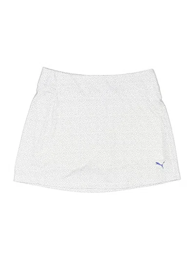 Pre-owned Puma Active Skort In White
