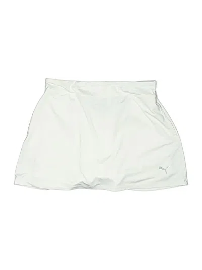 Pre-owned Puma Active Skort In White
