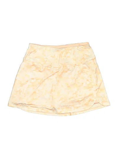 Pre-owned Puma Active Skort In Yellow