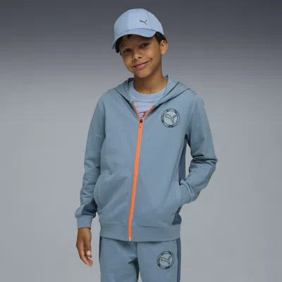 Puma Active Sports Big Kids' Hoodie In Blue