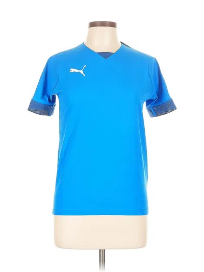 Pre-owned Puma Active T-shirt In Blue