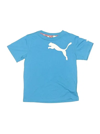 Pre-owned Puma Kids' Active T-shirt In Blue