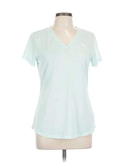 Pre-owned Puma Active T-shirt In Blue