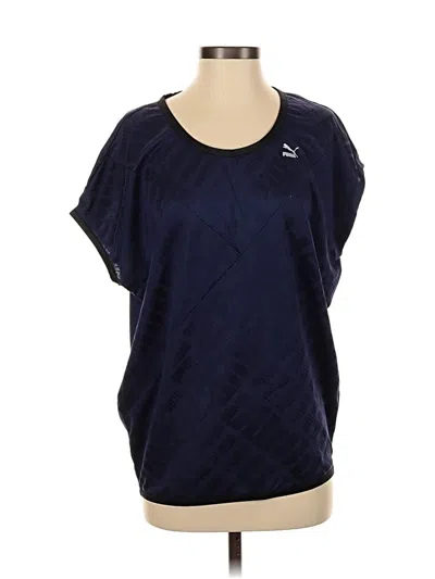 Pre-owned Puma Active T-shirt In Blue