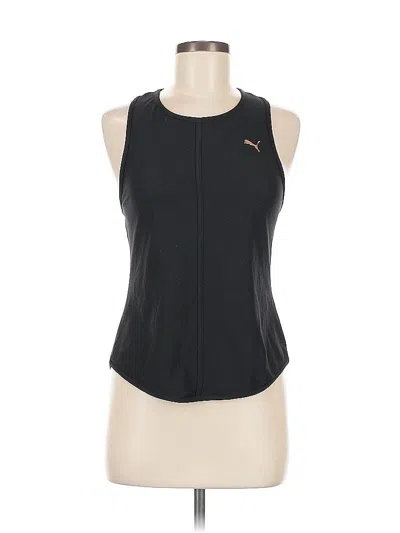 Pre-owned Puma Active Tank Top In Black