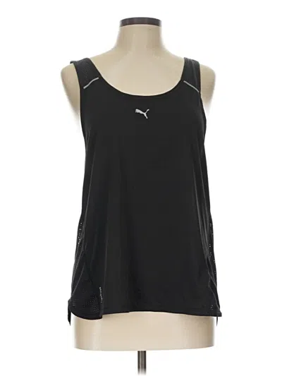 Pre-owned Puma Active Tank Top In Black