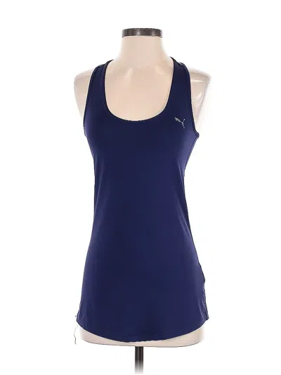 Pre-owned Puma Active Tank Top In Blue