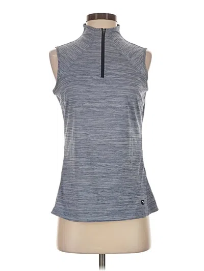 Pre-owned Puma Active Tank Top In Blue