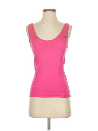 Pre-owned Puma Active Tank Top In Pink