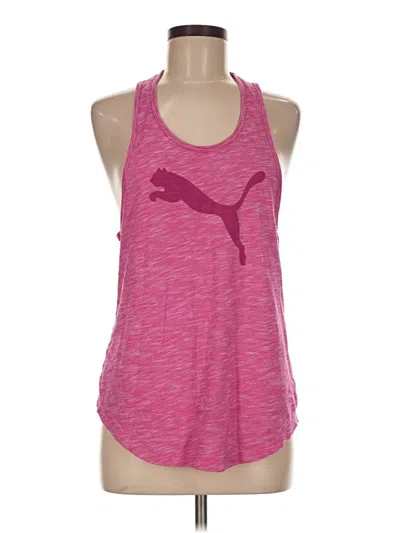 Pre-owned Puma Active Tank Top In Pink