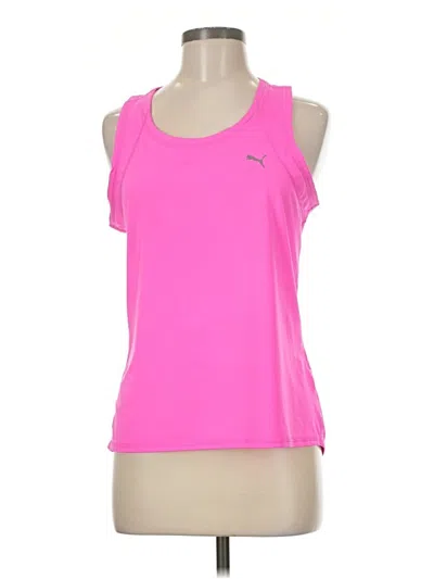 Pre-owned Puma Active Tank Top In Pink