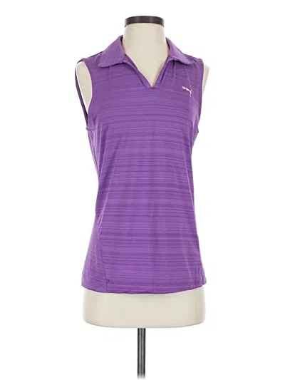 Pre-owned Puma Active Tank Top In Purple