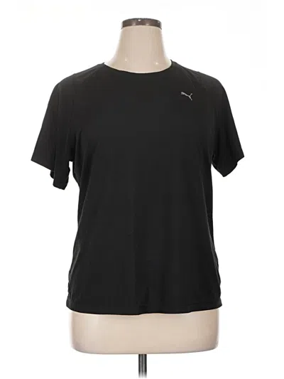 Pre-owned Puma Active T-shirt In Black