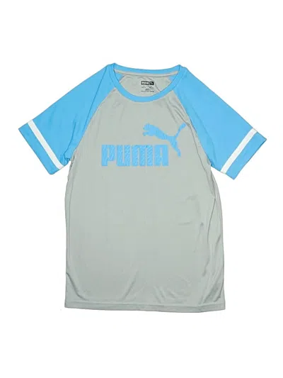 Pre-owned Puma Kids' Active T-shirt In Blue