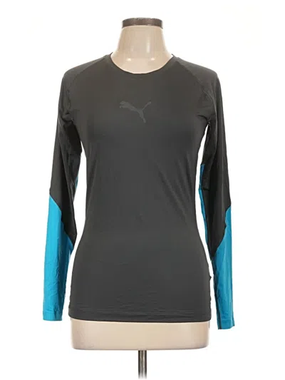 Pre-owned Puma Active T-shirt In Gray