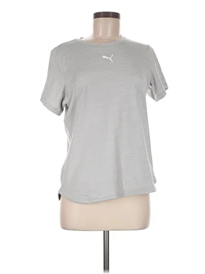 Pre-owned Puma Active T-shirt In Gray