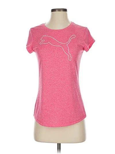 Pre-owned Puma Active T-shirt In Pink