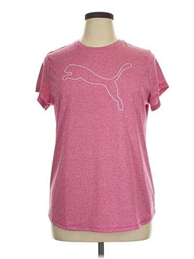 Pre-owned Puma Active T-shirt In Pink