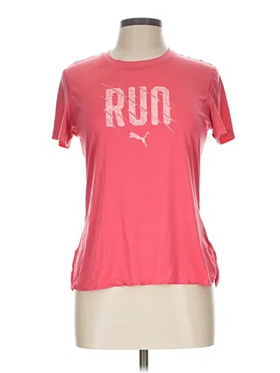 Pre-owned Puma Active T-shirt In Pink