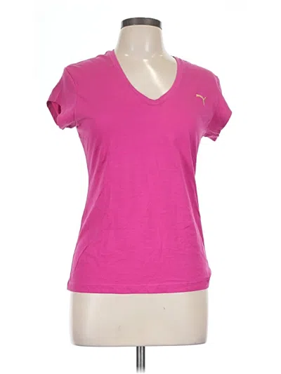 Pre-owned Puma Active T-shirt In Pink