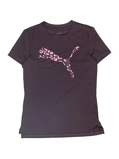 Pre-owned Puma Kids' Active T-shirt In Purple