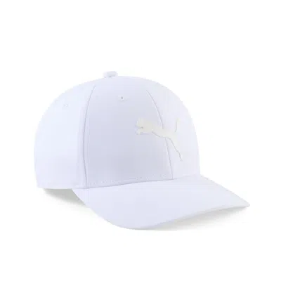 Puma Addison 2.0 Stretch Fit Cap In White