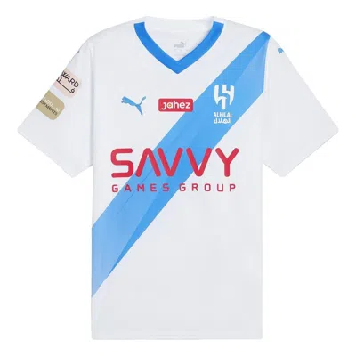 Puma Al Hilal Sfc Neymar Jr. Away Replica Football Jersey 'white' In Multi